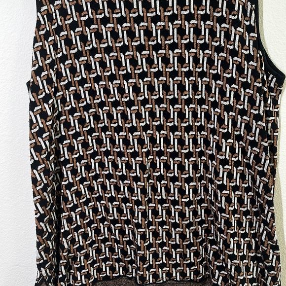 Chico's Chain Geometric Knit Tank & Cardigan Set Sizes XL XXL - Picture 7 of 16